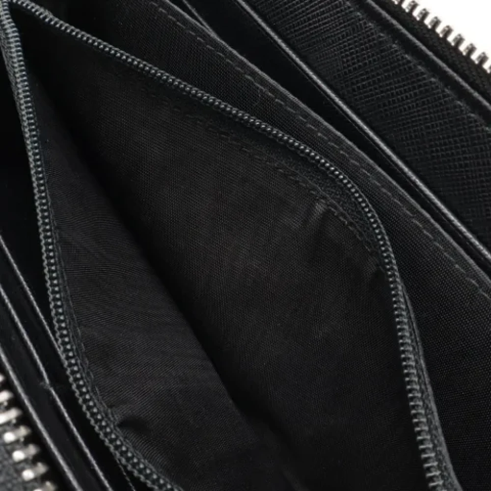 Salvatore Ferragamo Pre-owned Leather wallets Black Dames