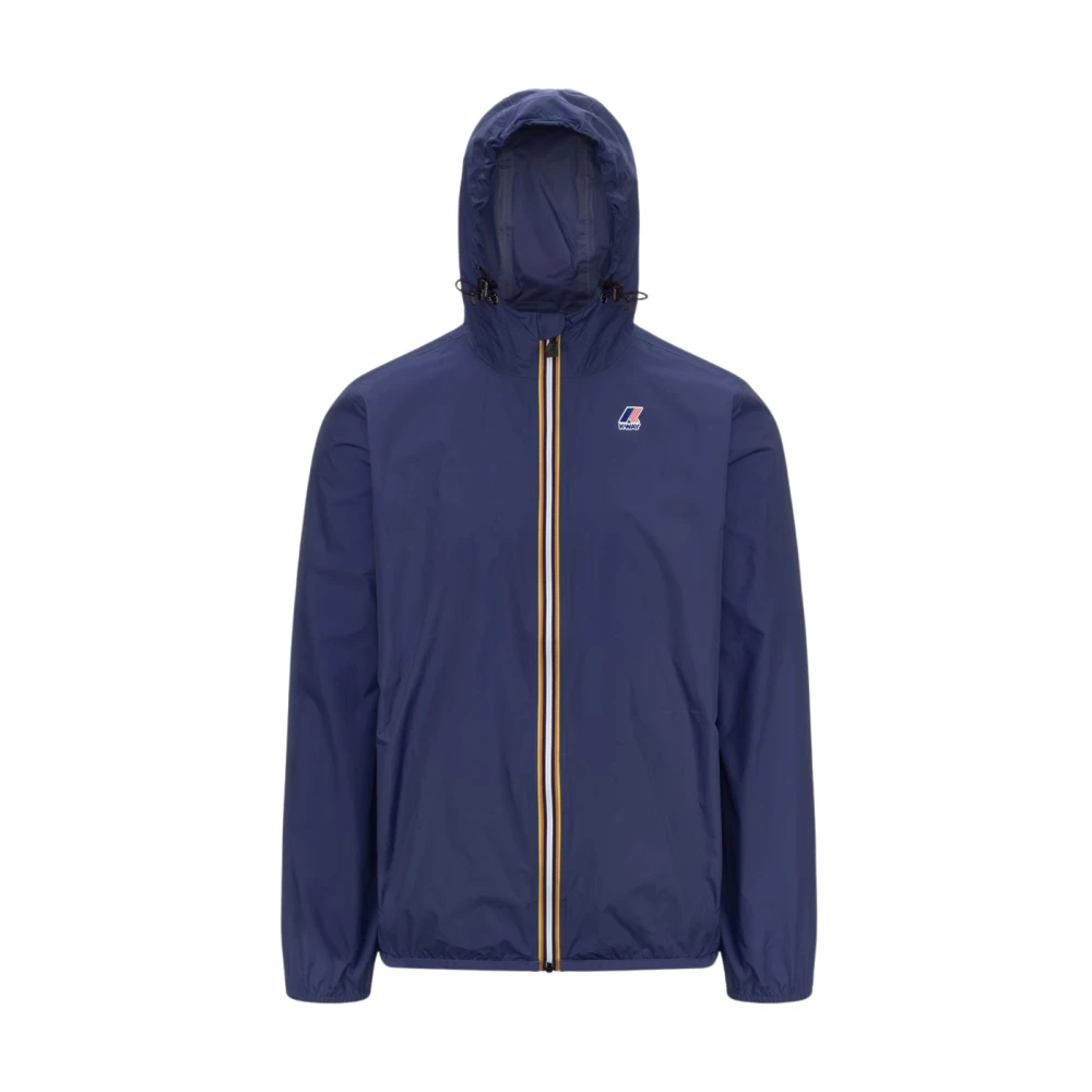 K-Way Mannelijk Blauw Lichtgewicht Jas