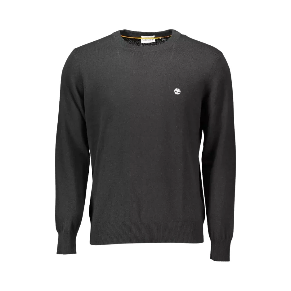 Timberland Zwarte Wollen Shirt Stijlvol en Comfortabel Black Heren