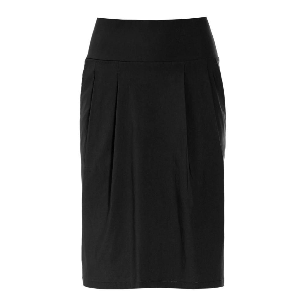 Bitte Kai Rand Black Short Skirts, Female, Xs, Pleated Stretch Skirt