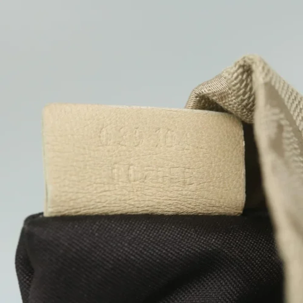 Gucci Vintage Pre-owned Canvas pouches Beige Dames