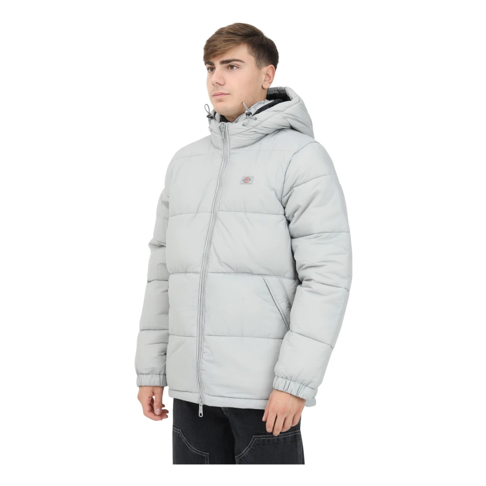 Dickies Grijze Waldenburg Gewatteerde Jas Gray Heren