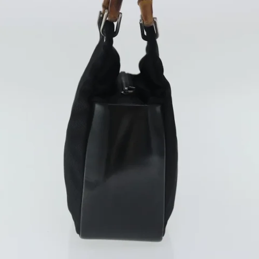 Gucci Vintage Pre-owned Leather handbags Black Dames