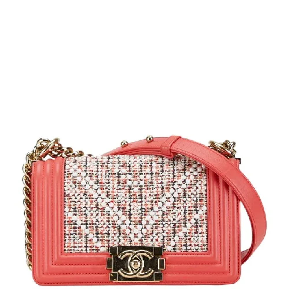 Chanel Vintage Pre-owned Canvas chanel-bags Multicolor Dames