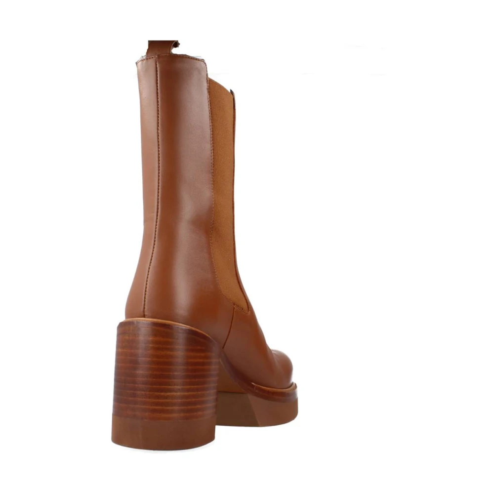 Paloma Barceló Heeled Boots Brown Dames