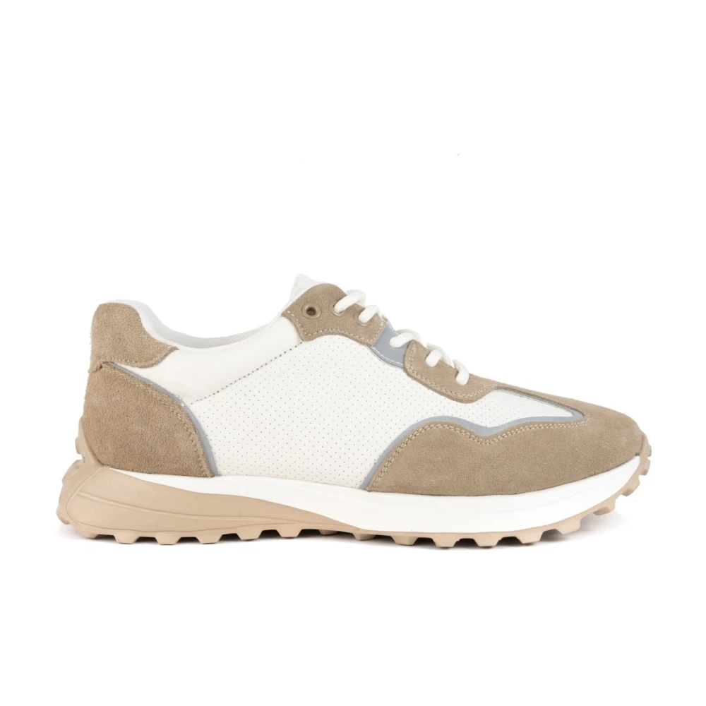 Sergio Moretti Trainers Leisure Heren Schoenen Beige