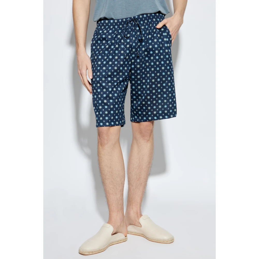 Hanro Pyjamabroek Nacht & Dag Blue Heren