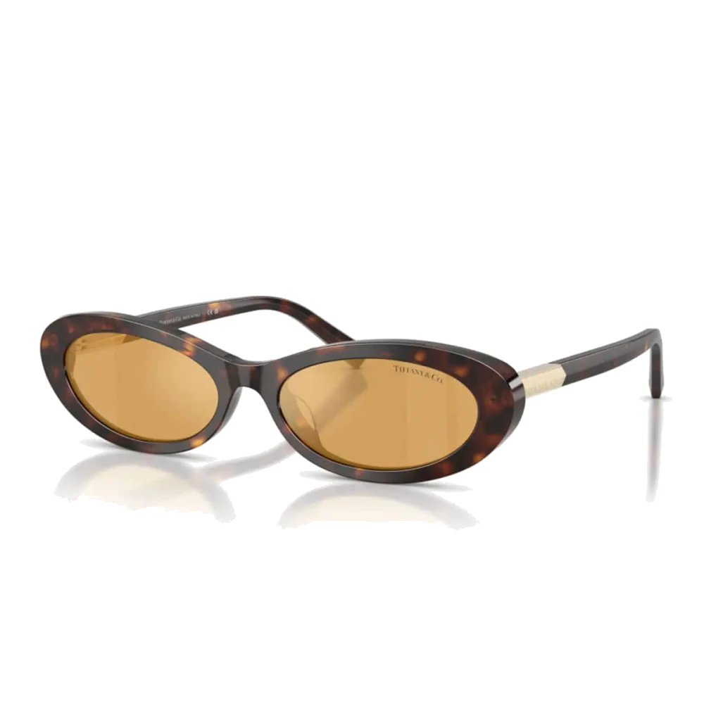 Tiffany Women's Brown Oval Sunglasses - Sunglasses - 56 Mm - Accessories