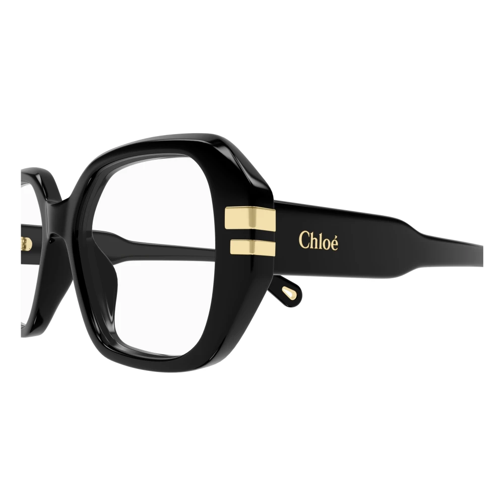 Chloé Stijlvolle Bril in Zwart Black Dames
