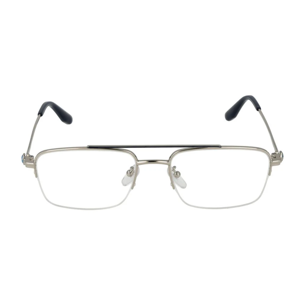 BMW Heren Aviator Metalen Optische Frames Gray Heren