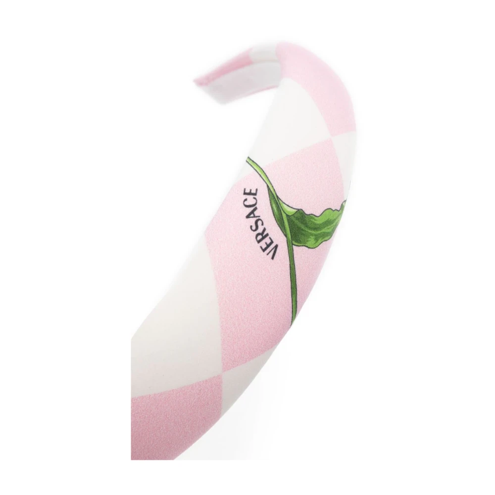 Versace Kinderhoed met speels bloemenpatroon Pink Dames