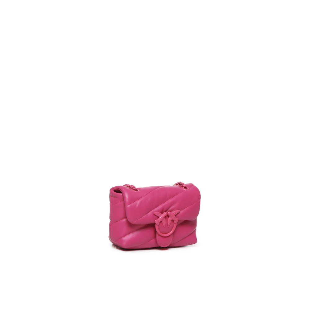 pinko Love Bag Puff Fuchsia Pink Dames