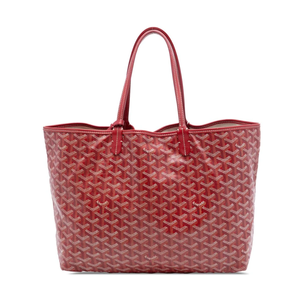 Goyard Vintage Women's Red Pre-Owned Tote Bag