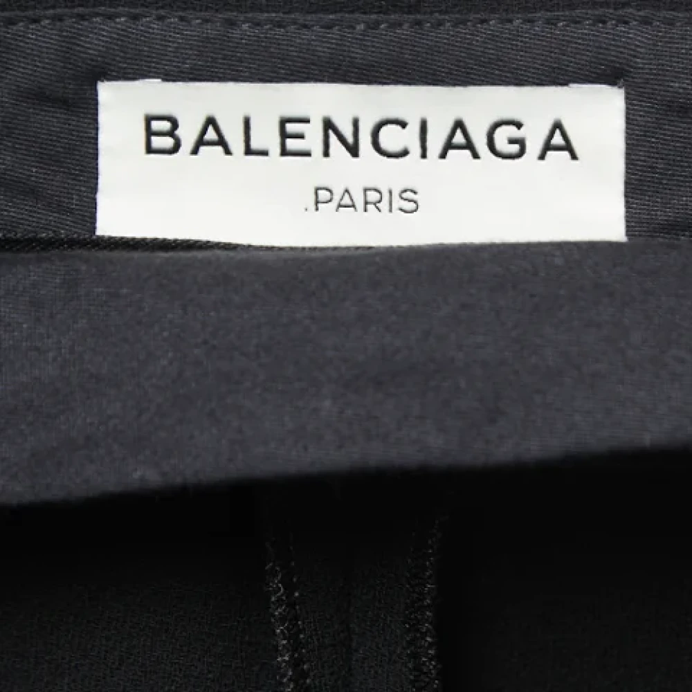 Balenciaga Vintage Pre-owned Fabric bottoms Black Dames