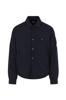 Chrome-R Padded Lens Overshirt