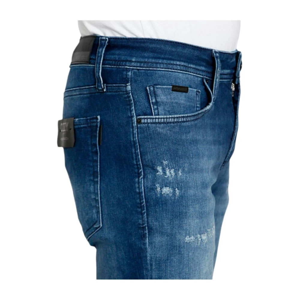 Antony Morato Moderne Slim Fit Broek Blue Heren