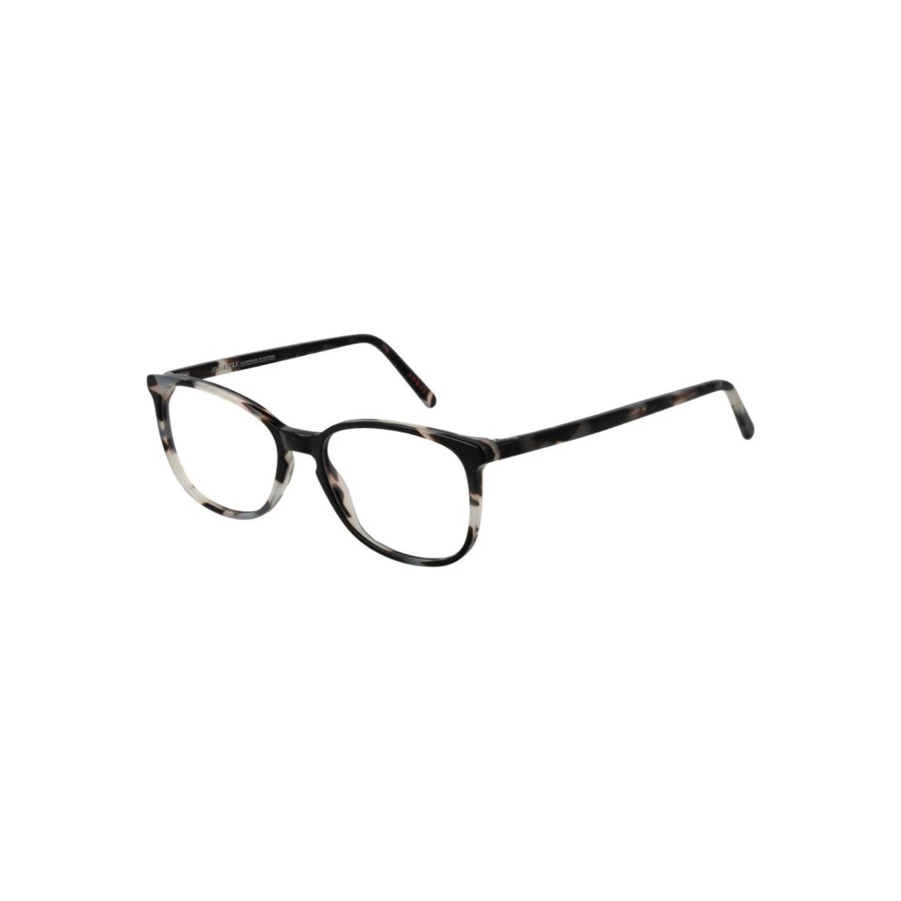 Andy Wolf Unisex Black Full-Rim Optical Frames With Branded Case