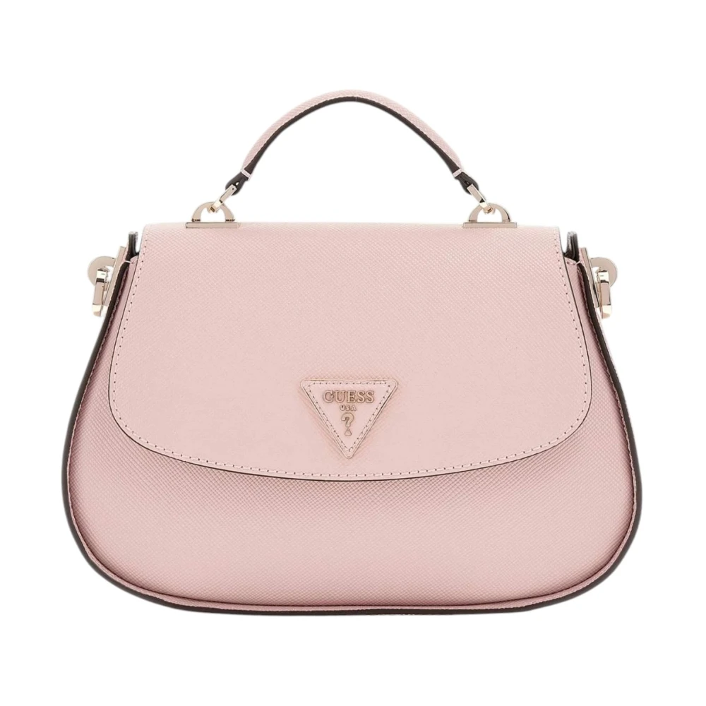 Guess Women's Pink Eco Jazlynn Handbag - Handbags - One Size - Bags