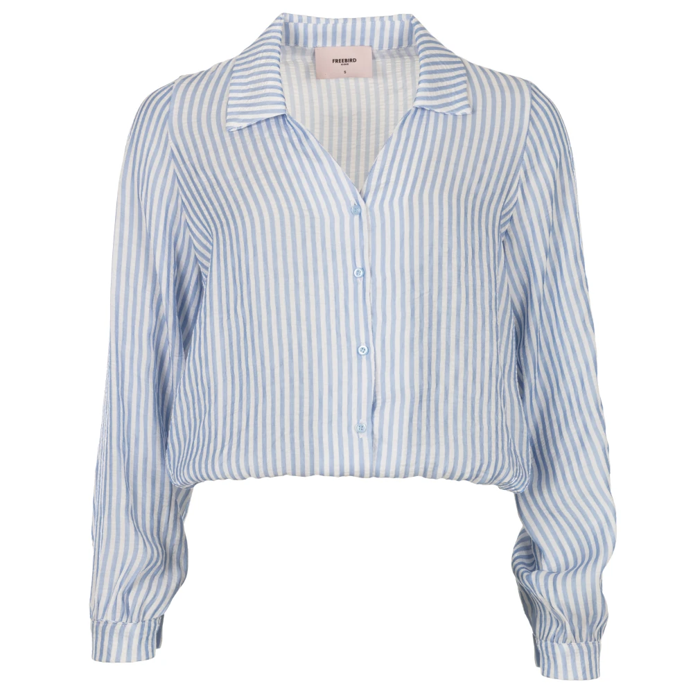 Freebird Bellina Blouse in Lichtblauw Blue Dames