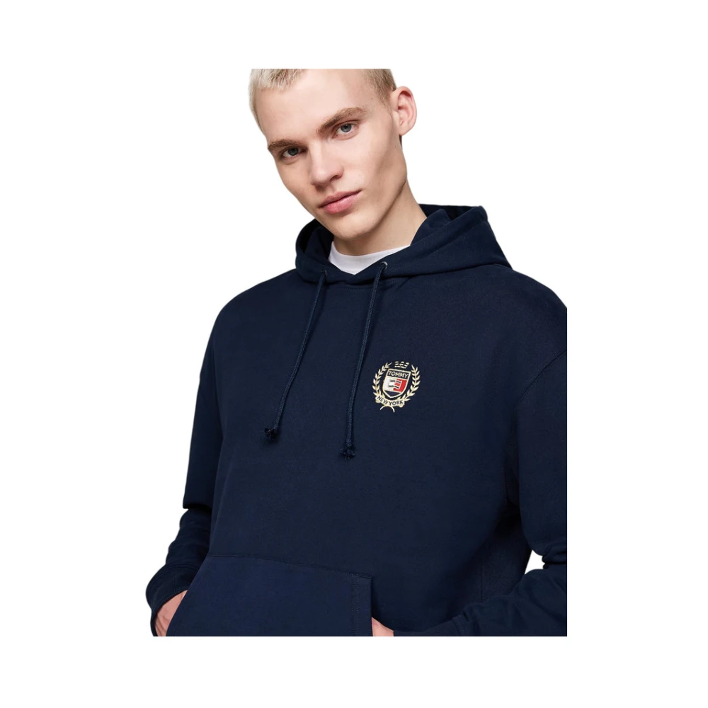 Tommy Jeans Hoodie met capuchon Blue Heren
