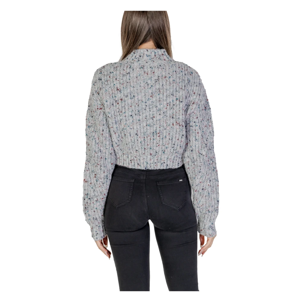 Tommy Hilfiger Marled Mockneck Sweater Collectie: Herfst Winter Multicolor Dames