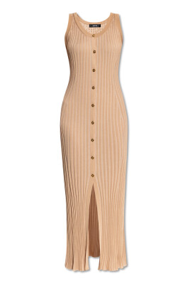 robe-sans-manches-cotelee
