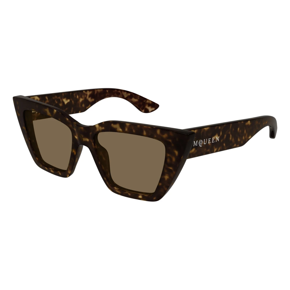 Alexander Mcqueen Women's Brown Stylish Sunglasses Am0507s In Black - Sunglasses - 52 Mm - Accessories