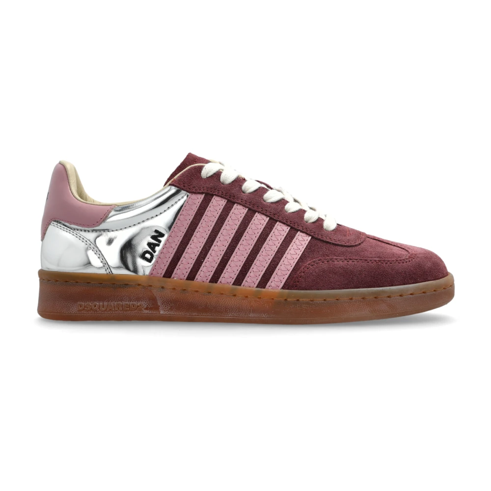 Dsquared2 Sportschoenen Boxer Dames Schoenen Paars