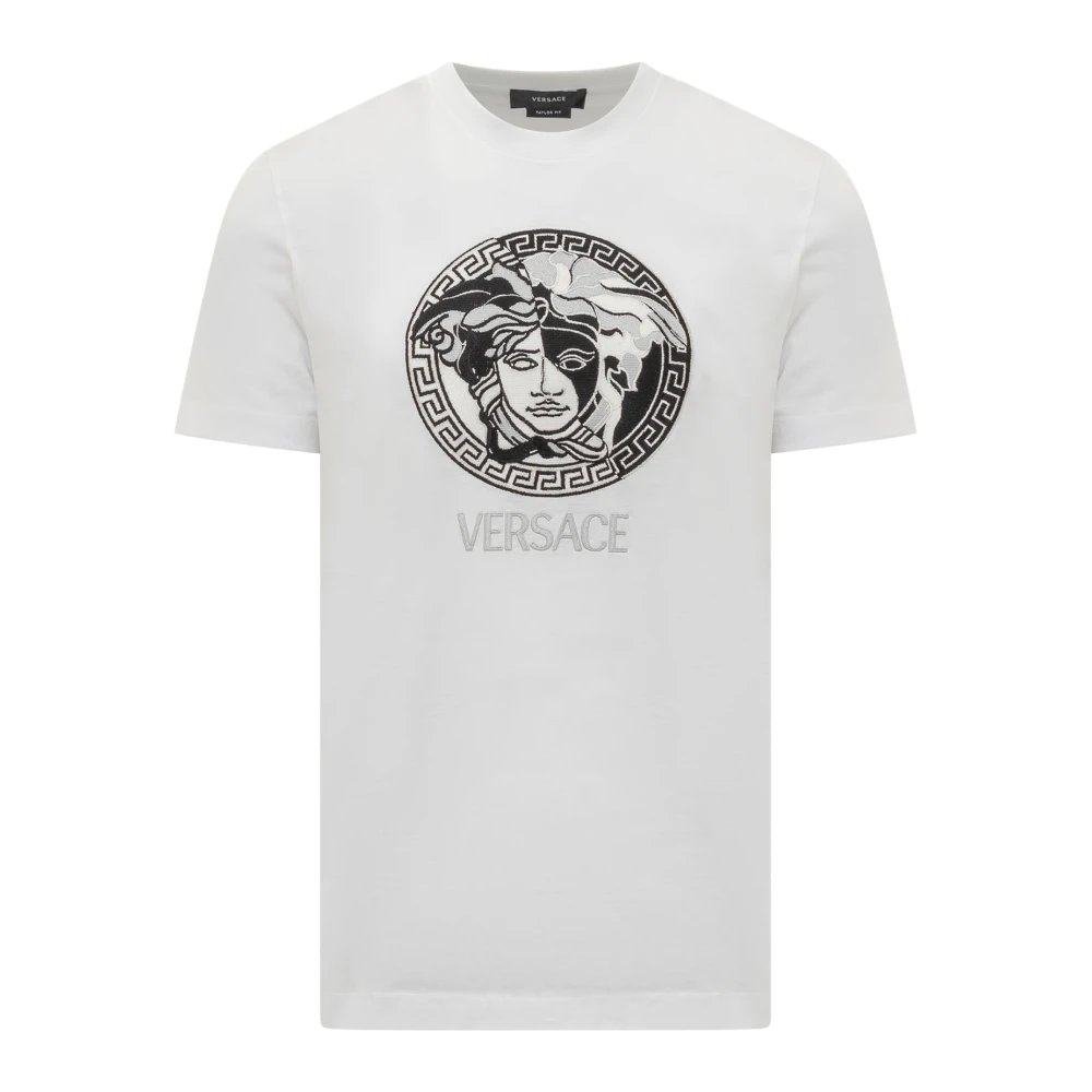 Versace Vit Medusa Logo T-shirt White, Herr