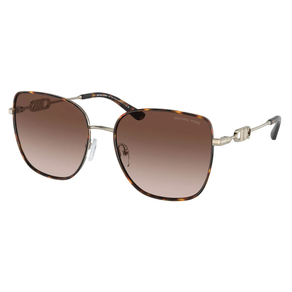 Michael Kors Unisex Brown Empire Square Sunglasses