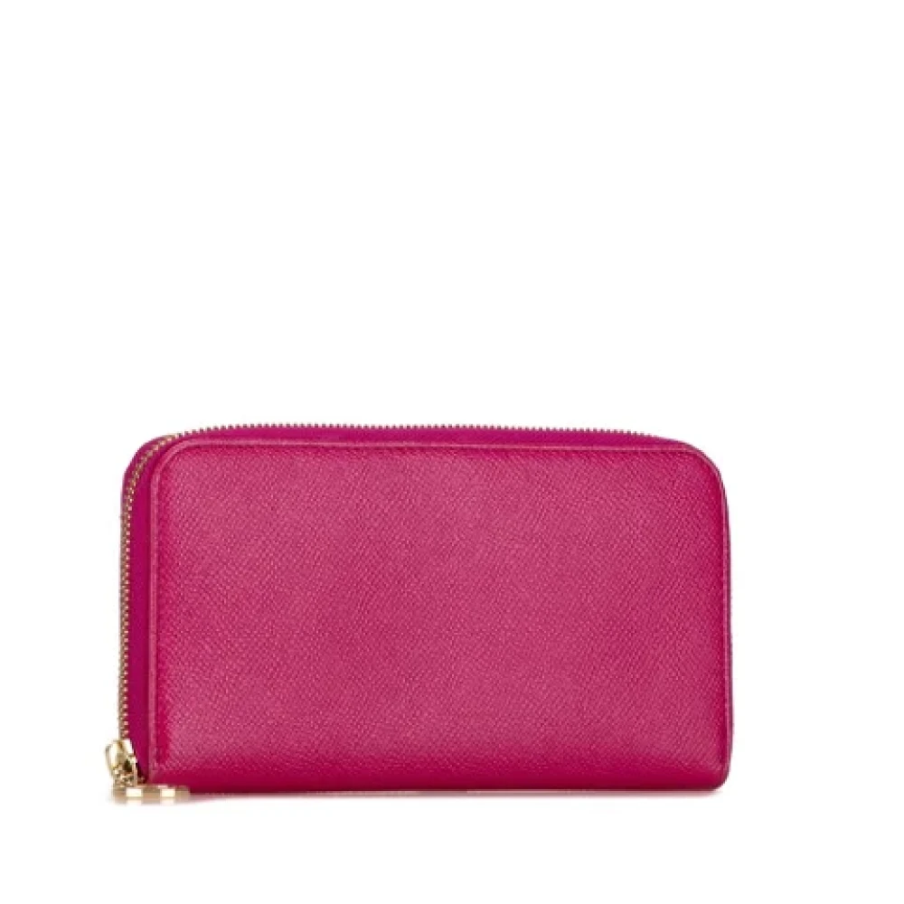 Bvlgari Vintage Pre-owned Leather wallets Pink Dames