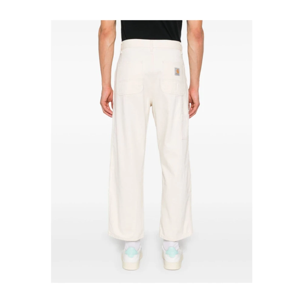 Carhartt WIP Wijde Broek Knie Pant Stijl White Heren