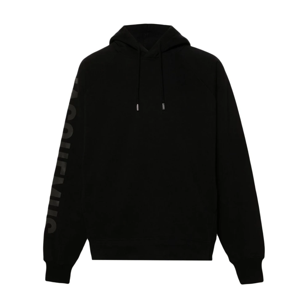 Jacquemus Stijlvolle hoodie voor dagelijks gebruik Black Heren