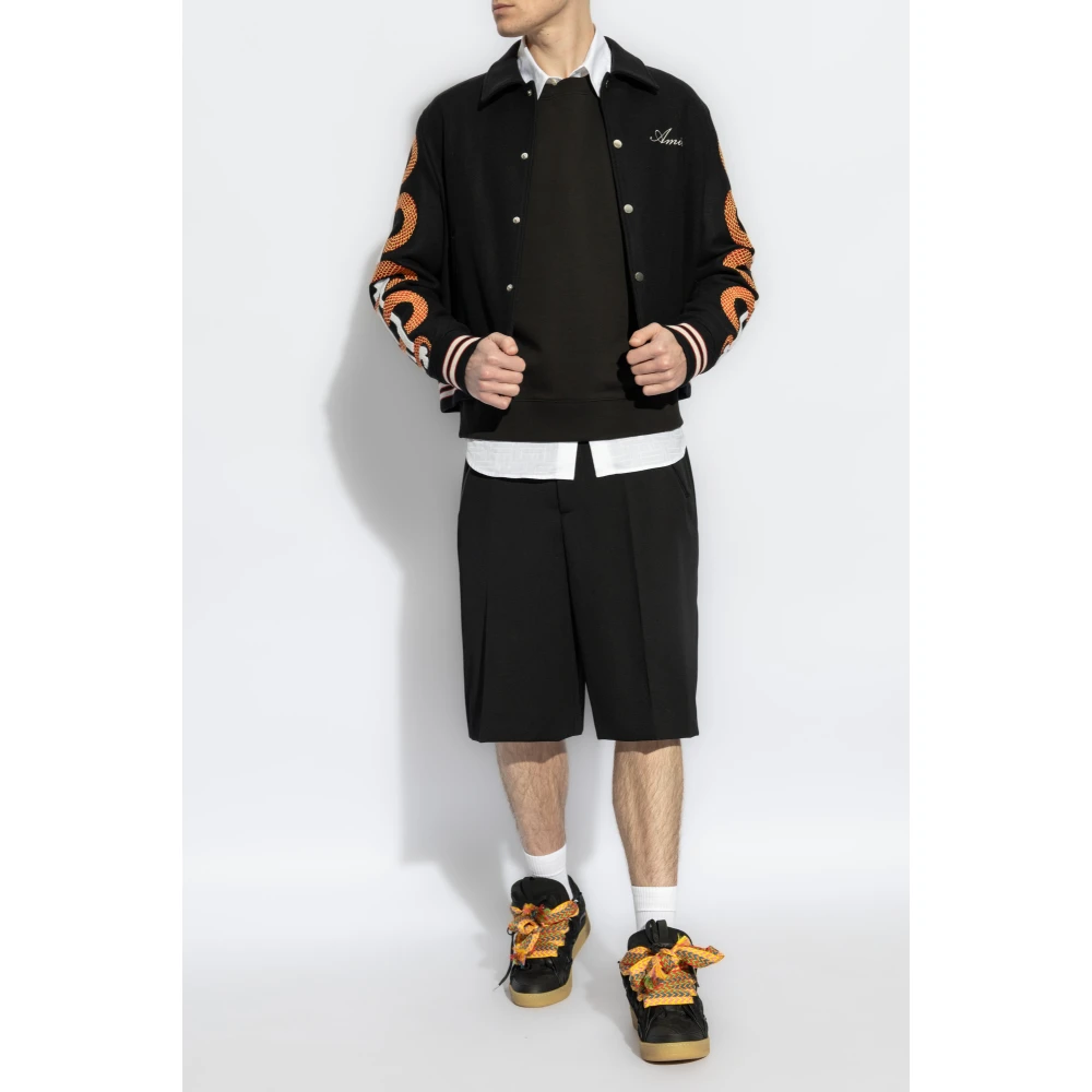 Kenzo Sweatshirt met logopatch Black Heren