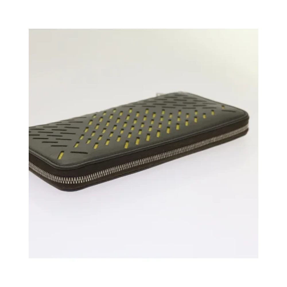 Bottega Veneta Vintage Pre-owned Leather wallets Brown Dames