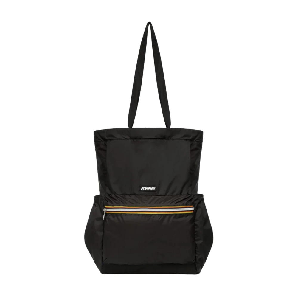 K-way Stijlvolle Shopping Blandy Jas Black Unisex