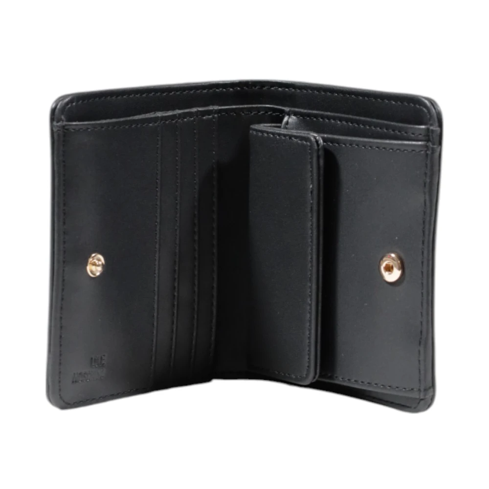 Love Moschino Lente Zomer Damesportemonnee Black Dames