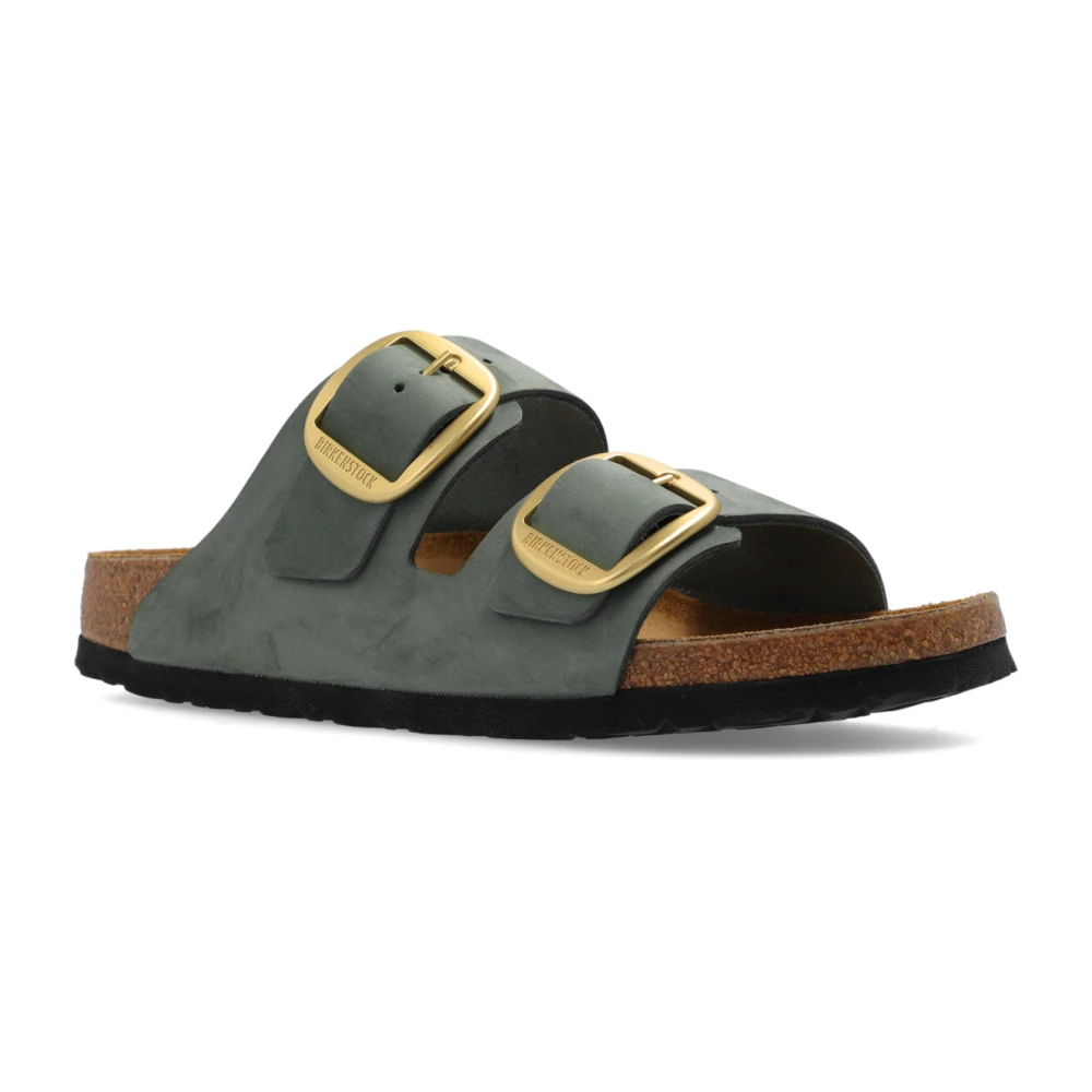 Birkenstock Arizona Big Buckle slides Green Dames