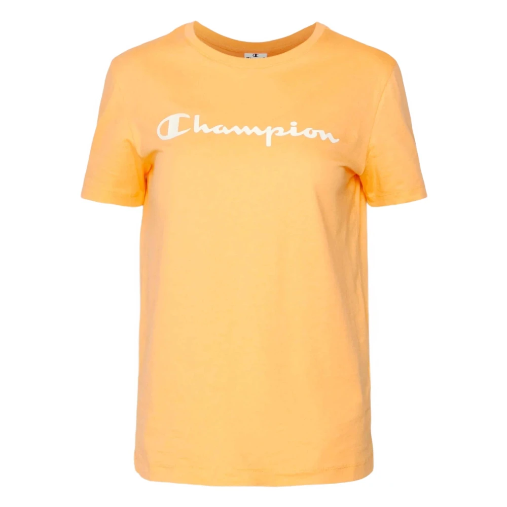 Champion T-shirt Orange Dames