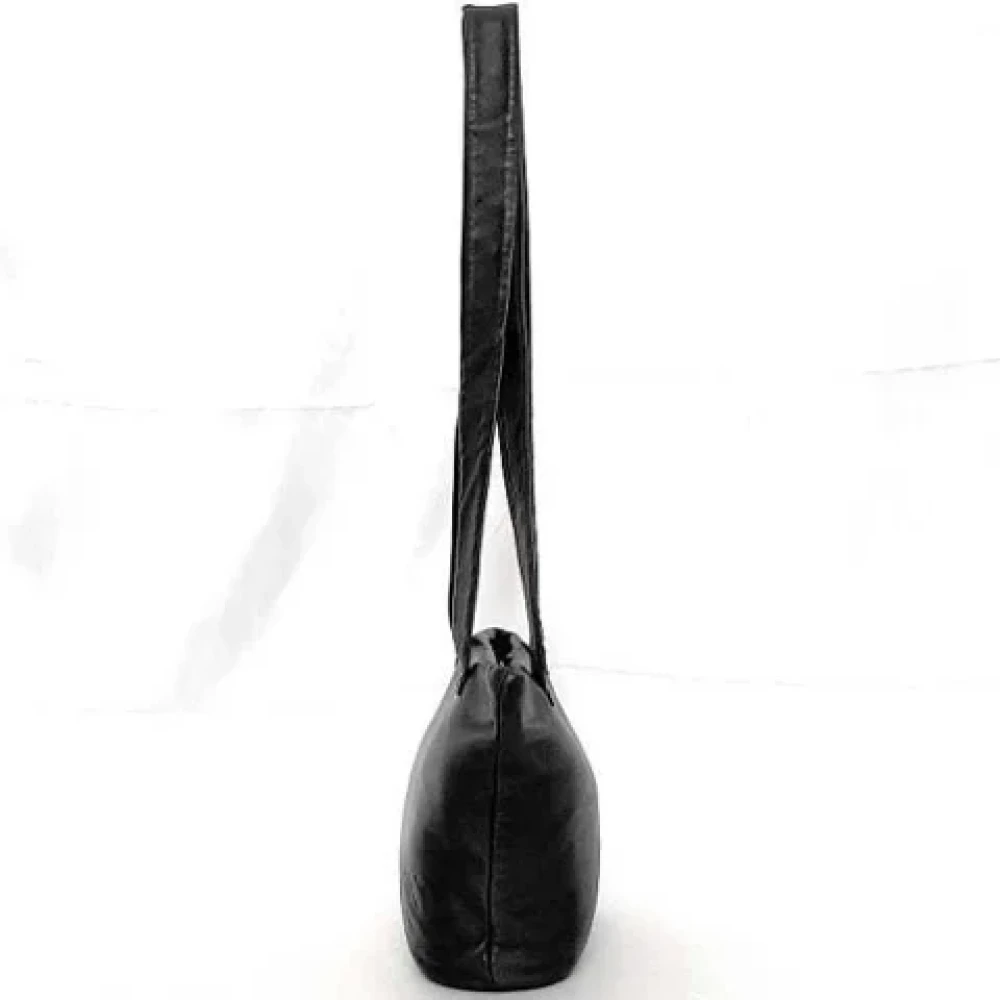Loewe Pre-owned Leather shoulder-bags Black Dames