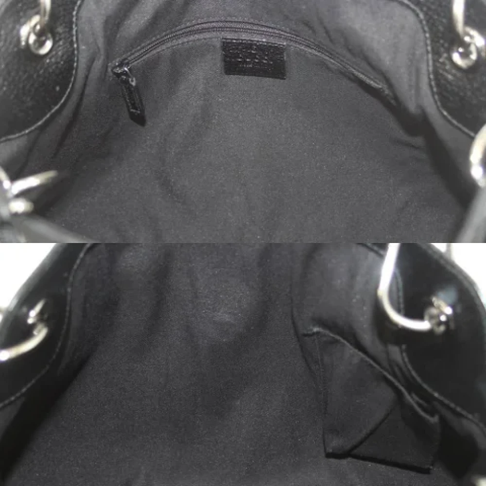 Gucci Vintage Pre-owned Fabric handbags Black Dames