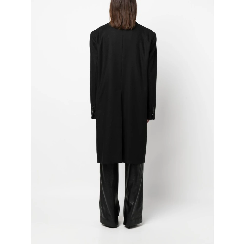 Dsquared2 Stijlvolle Coat voor Mannen Black Dames