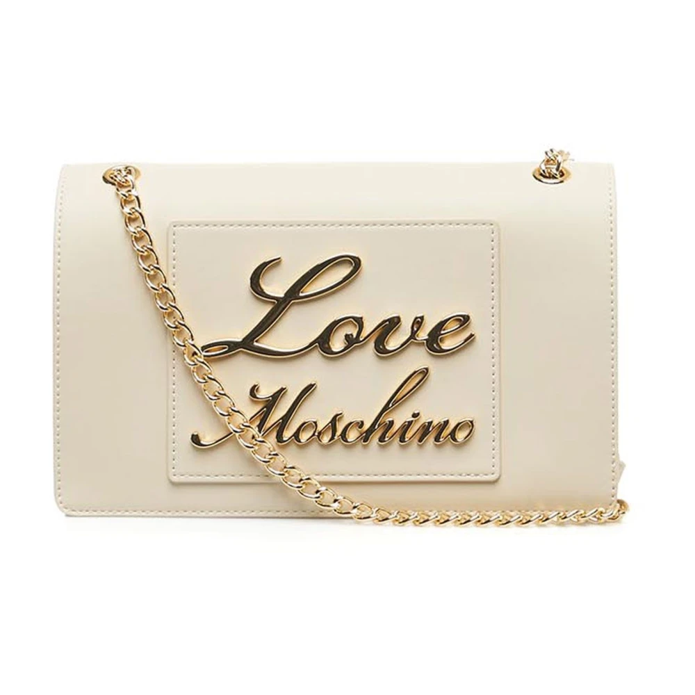 Love Moschino Witte Cross Body Tas voor Vrouwen White Dames