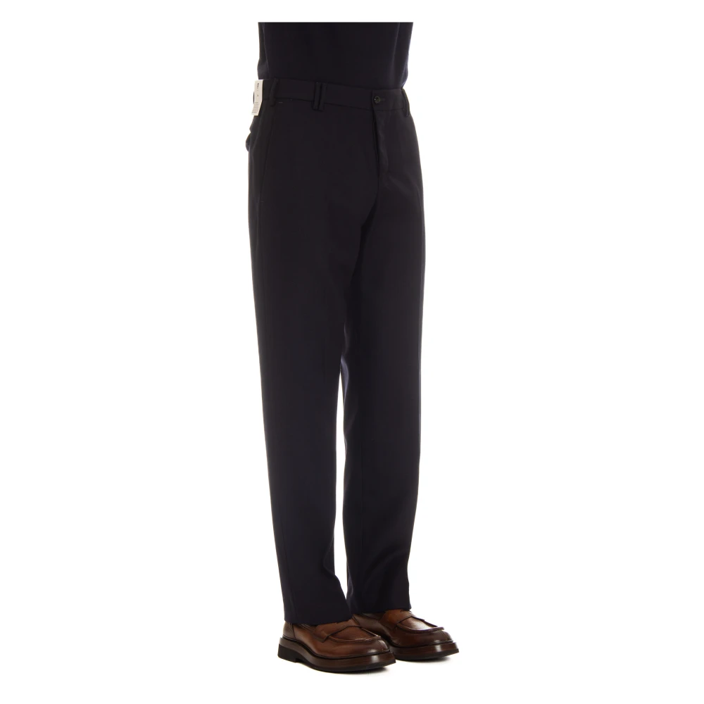PT Torino Blauwe relaxte broek eigentijdse stijl Blue Heren