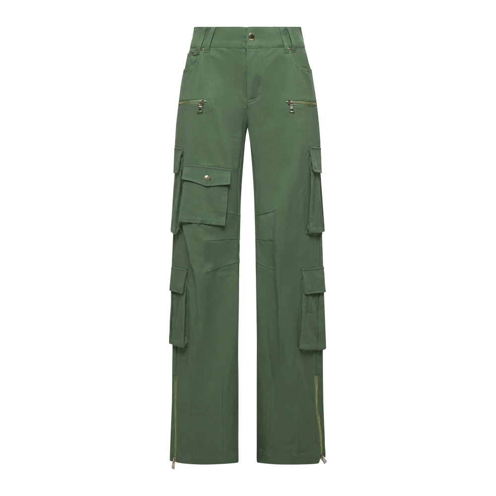 Alice + olivia Oversized Cargo Pant Green Dames