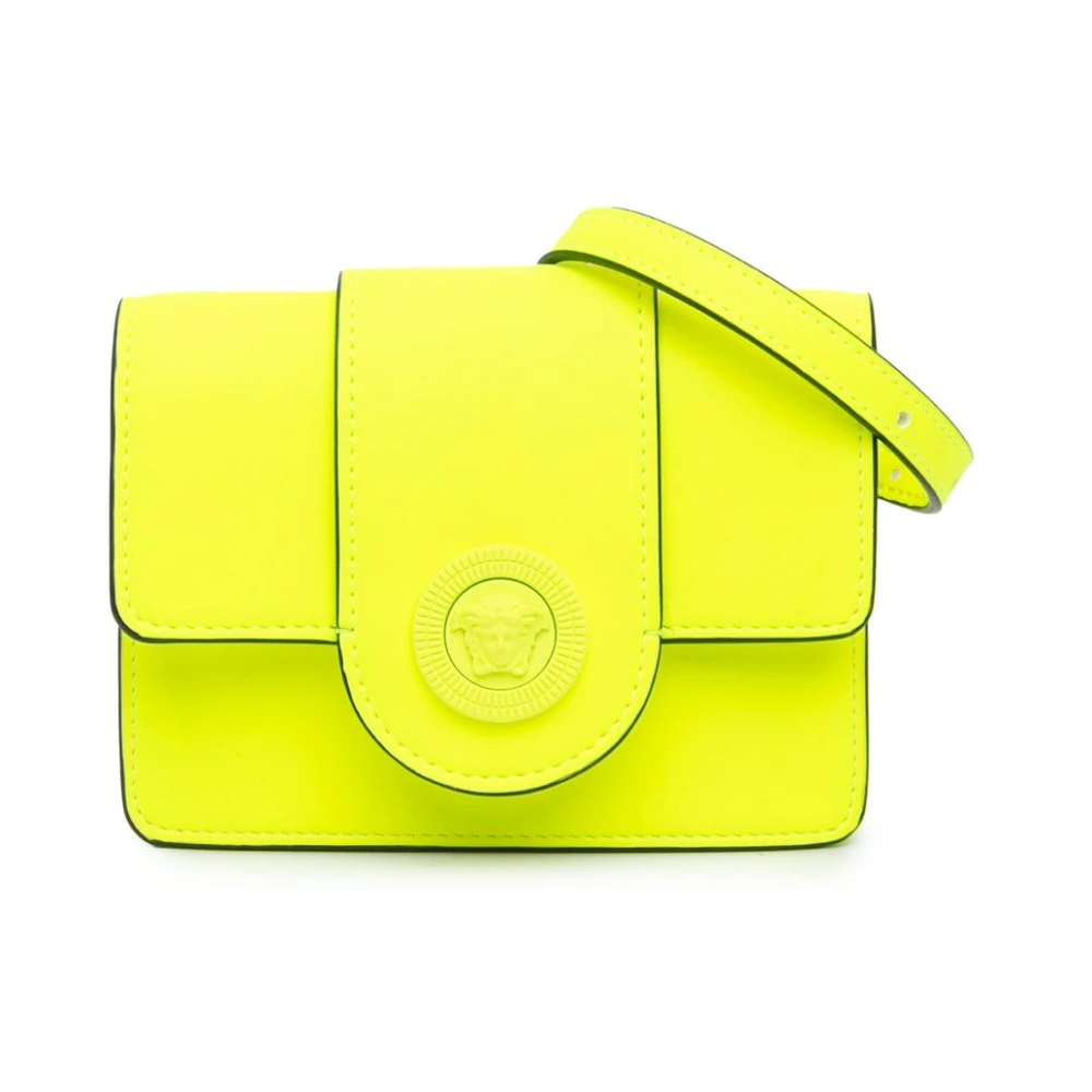Versace Pre-Owned Women's Yellow Pre-Owned La Medusa Crossbody Bag