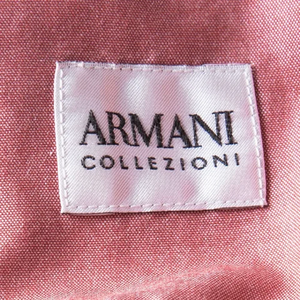 Armani Pre-owned Cotton tops Pink Dames