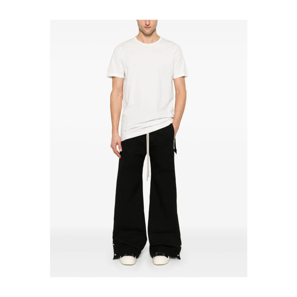 Rick Owens Witte Crew Neck T-shirts en Polos White Heren