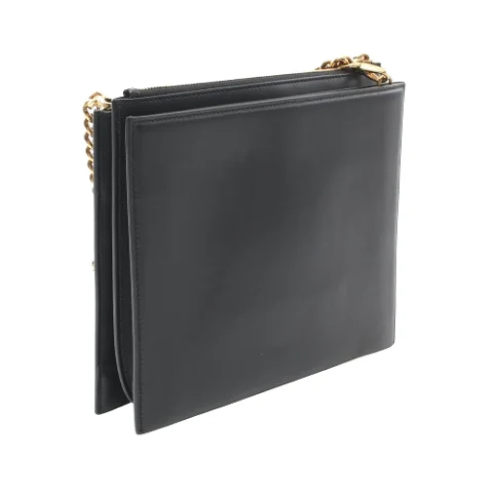 Salvatore Ferragamo Pre-owned Leather shoulder-bags Black Dames
