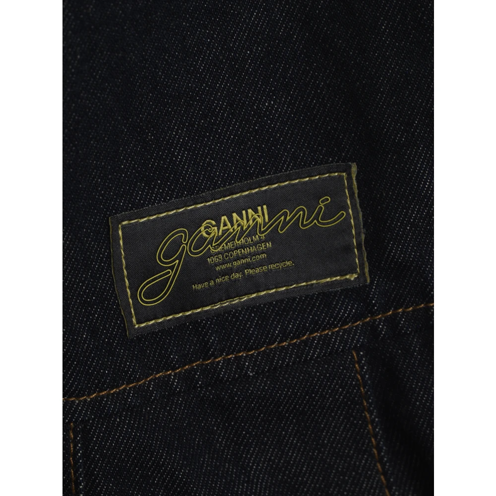 Ganni Stijlvolle Jurkencollectie Black Dames